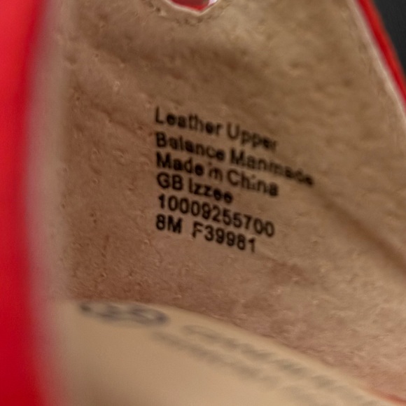 Giani Bernini Red Suede Block Heels - Picture 8 of 8